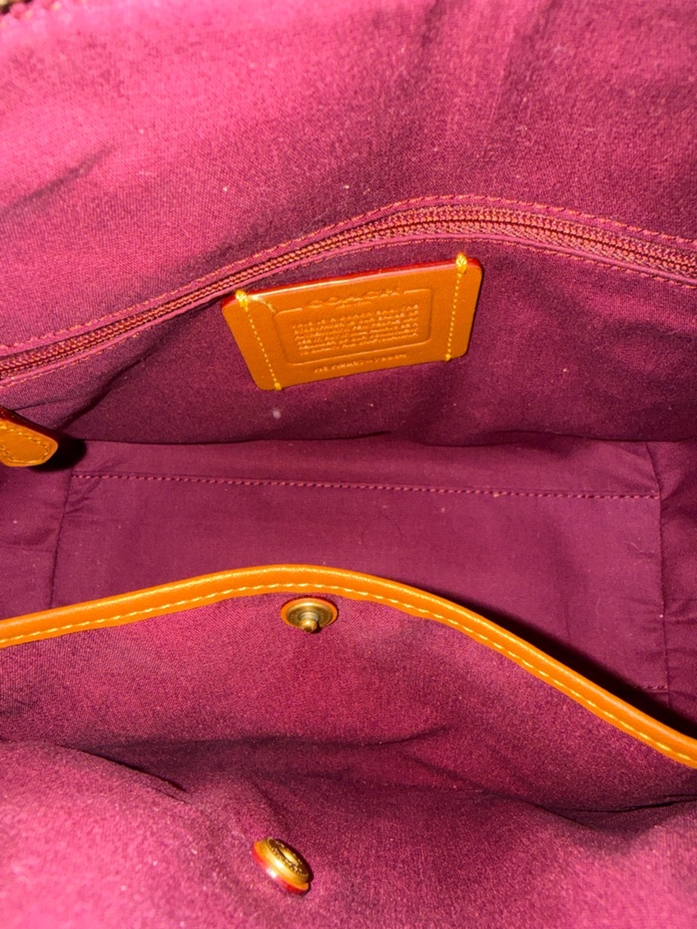 Coach Elise Satchel/Crossbody - Picture 8 of 9